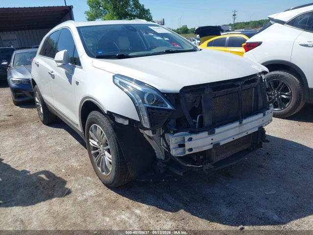 45100637 :رقم المزاد ، 1GYKNBRS6HZ114726 vin ، 2017 Cadillac Xt5 Luxury مزاد بيع