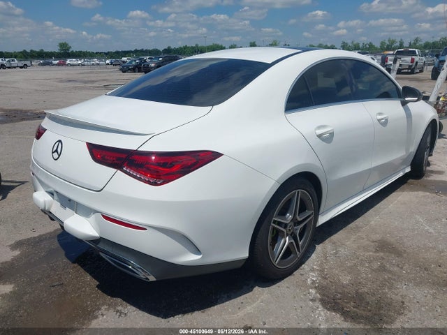 Aukcja sprzedaży 2020 Mercedes-benz Cla 250 4matic, vin: WDD5J4HB5LN033394, numer aukcji: 45100649