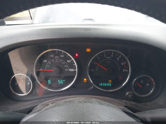 Aukcja sprzedaży 2011 Jeep Wrangler Sport, vin: 1J4AA2D18BL512150, numer aukcji: 45100660