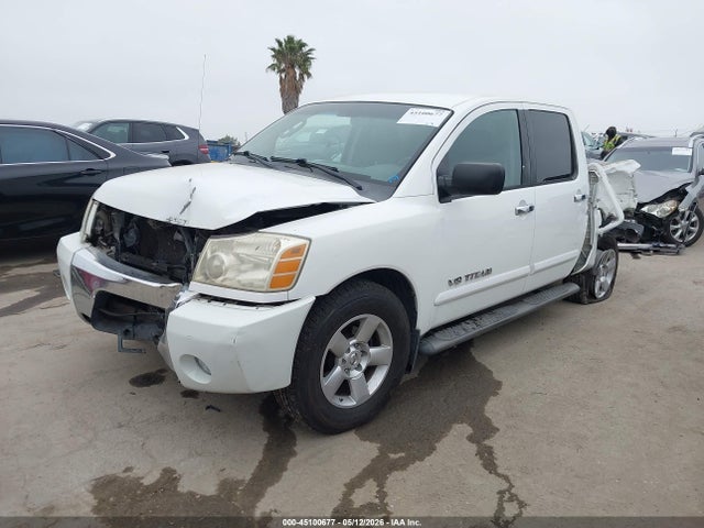 2007 Nissan Titan Se მანქანა იყიდება აუქციონზე, vin: 1N6AA07A67N217787, აუქციონის ნომერი: 45100677