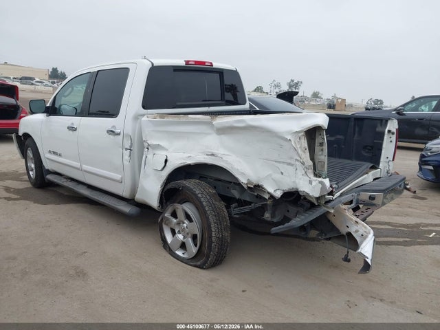 2007 Nissan Titan Se მანქანა იყიდება აუქციონზე, vin: 1N6AA07A67N217787, აუქციონის ნომერი: 45100677