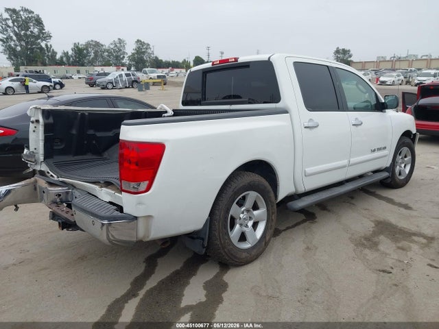 2007 Nissan Titan Se მანქანა იყიდება აუქციონზე, vin: 1N6AA07A67N217787, აუქციონის ნომერი: 45100677
