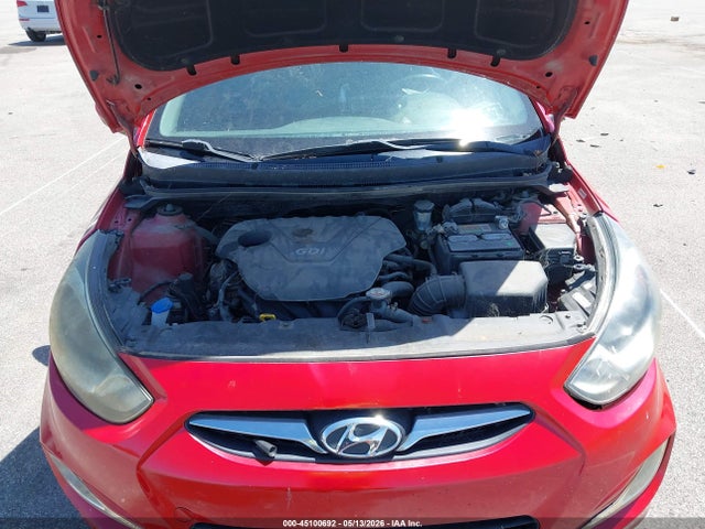 45100692 :رقم المزاد ، KMHCU5AE8CU037606 vin ، 2012 Hyundai Accent Se مزاد بيع