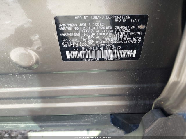 JF2SKAJC9LH489572 Subaru Forester Premium
