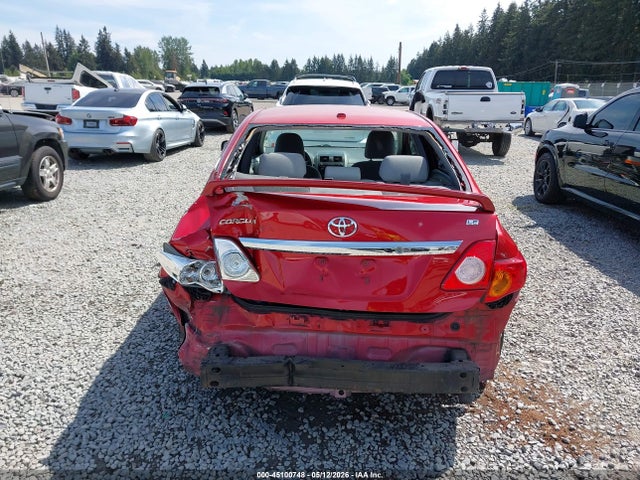Продажа на аукционе авто 2010 Toyota Corolla Le, vin: 2T1BU4EE4AC400806, номер лота: 45100748
