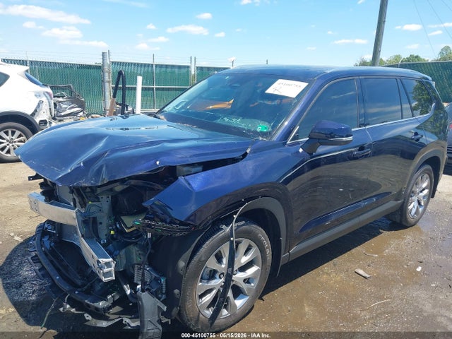 2024 Toyota Grand Highlander Hybrid Limited მანქანა იყიდება აუქციონზე, vin: 5TDACAB5XRS012922, აუქციონის ნომერი: 45100755