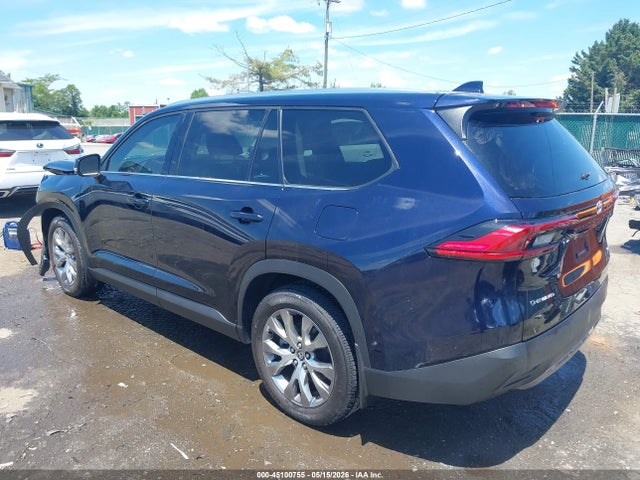 2024 Toyota Grand Highlander Hybrid Limited მანქანა იყიდება აუქციონზე, vin: 5TDACAB5XRS012922, აუქციონის ნომერი: 45100755