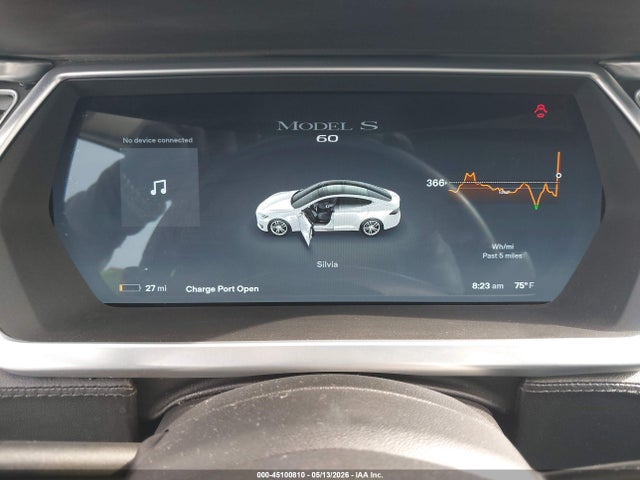 Продаж на аукціоні авто 2013 Tesla Model S, vin: 5YJSA1CG6DFP13898, номер лоту: 45100810