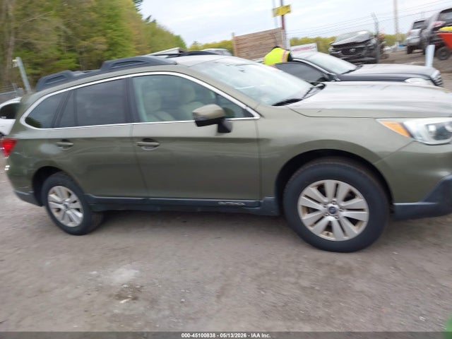 45100838 :رقم المزاد ، 4S4BSAHC3F3291331 vin ، 2015 Subaru Outback 2.5i Premium مزاد بيع