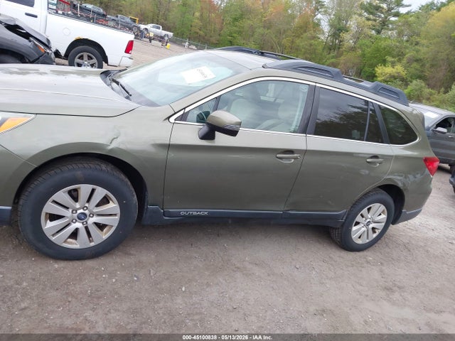 45100838 :رقم المزاد ، 4S4BSAHC3F3291331 vin ، 2015 Subaru Outback 2.5i Premium مزاد بيع