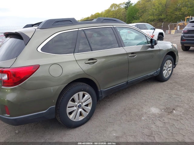 45100838 :رقم المزاد ، 4S4BSAHC3F3291331 vin ، 2015 Subaru Outback 2.5i Premium مزاد بيع