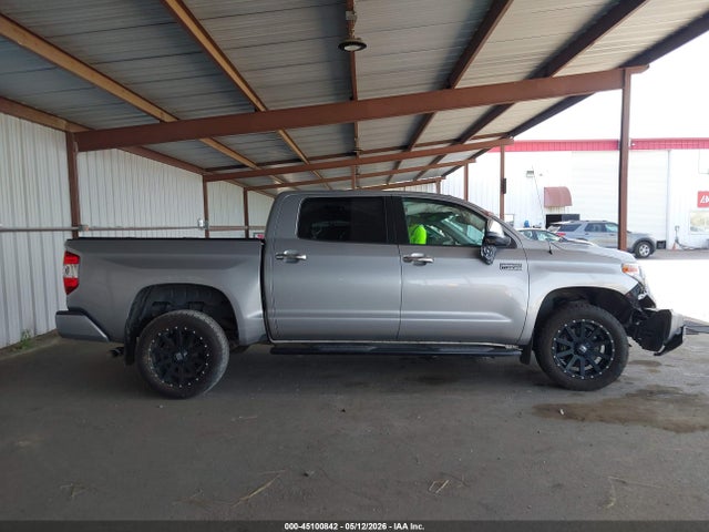 Продаж на аукціоні авто 2018 Toyota Tundra Platinum 5.7l V8, vin: 5TFAY5F12JX701738, номер лоту: 45100842