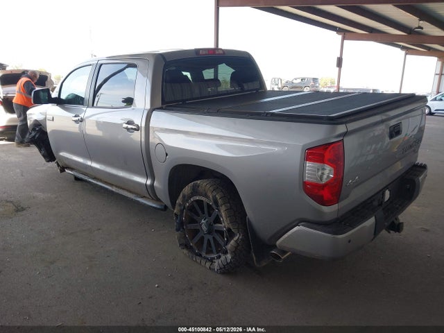 Продаж на аукціоні авто 2018 Toyota Tundra Platinum 5.7l V8, vin: 5TFAY5F12JX701738, номер лоту: 45100842