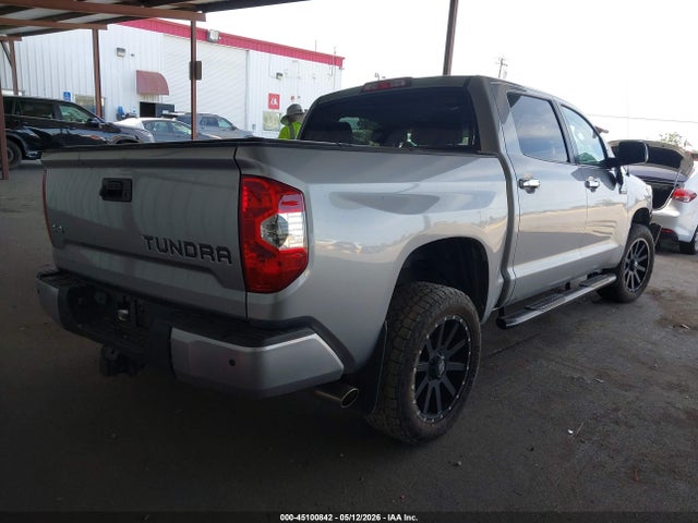 Продаж на аукціоні авто 2018 Toyota Tundra Platinum 5.7l V8, vin: 5TFAY5F12JX701738, номер лоту: 45100842