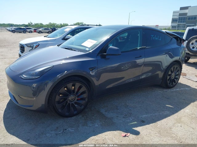 45100860 :رقم المزاد ، 7SAYGDEF5PF668944 vin ، 2023 Tesla Model Y Performance Dual Motor All-wheel Drive مزاد بيع