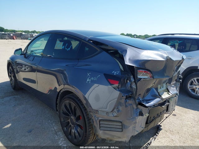 45100860 :رقم المزاد ، 7SAYGDEF5PF668944 vin ، 2023 Tesla Model Y Performance Dual Motor All-wheel Drive مزاد بيع