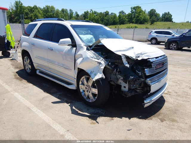 45100940 :رقم المزاد ، 1GKKRTKD7DJ161756 vin ، 2013 Gmc Acadia Denali مزاد بيع