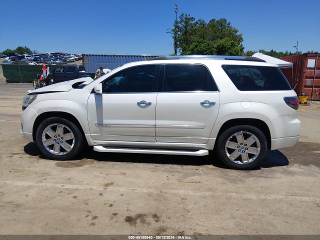 2013 Gmc Acadia Denali მანქანა იყიდება აუქციონზე, vin: 1GKKRTKD7DJ161756, აუქციონის ნომერი: 45100940