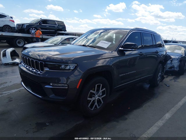2023 Jeep Grand Cherokee Limited 4x4 მანქანა იყიდება აუქციონზე, vin: 1C4RJHBG6PC607302, აუქციონის ნომერი: 45100952