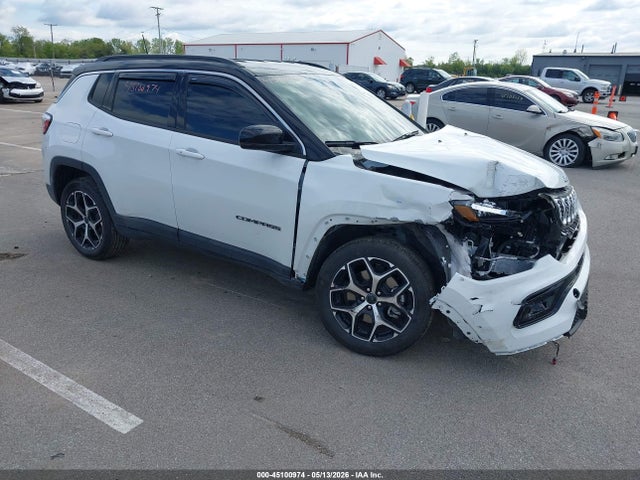 45100974 :رقم المزاد ، 3C4NJDCNXST556257 vin ، 2025 Jeep Compass Limited 4x4 مزاد بيع
