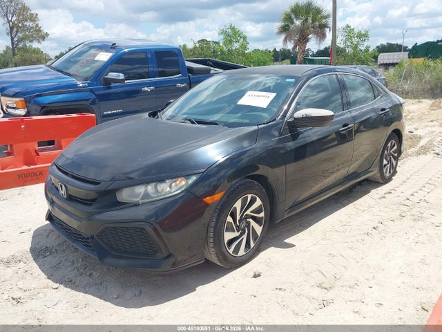 45100991 :رقم المزاد ، SHHFK7H29HU214483 vin ، 2017 Honda Civic Lx مزاد بيع