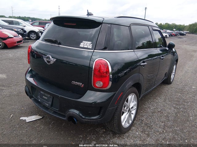 Продаж на аукціоні авто 2012 Mini Cooper S Countryman, vin: WMWZC3C58CWM27173, номер лоту: 45101027