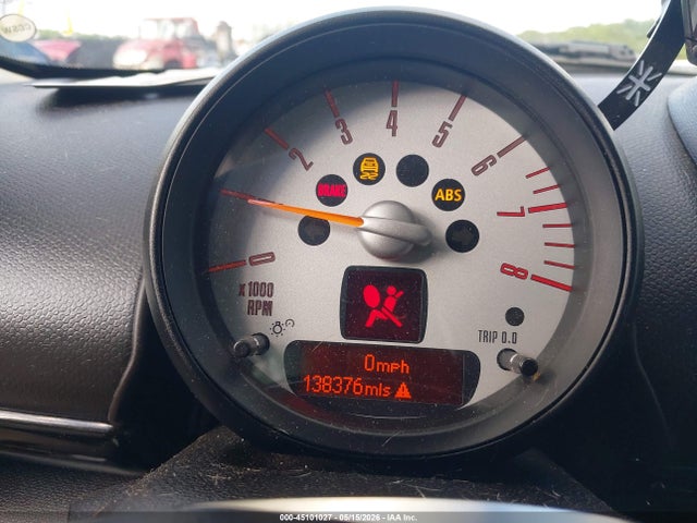 Продаж на аукціоні авто 2012 Mini Cooper S Countryman, vin: WMWZC3C58CWM27173, номер лоту: 45101027