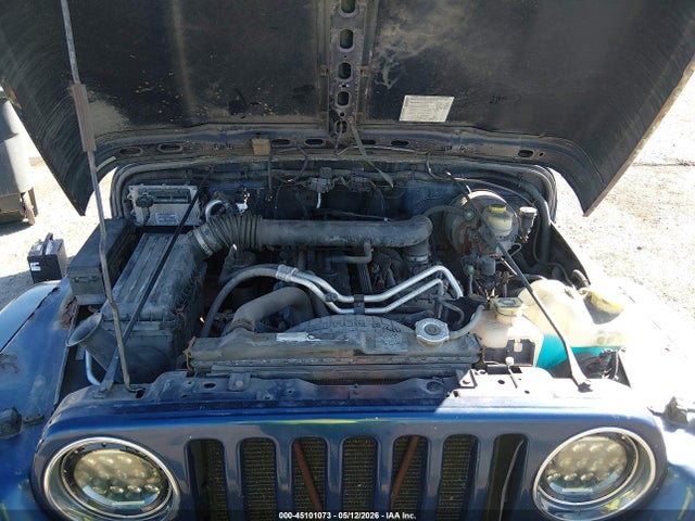 45101073 :رقم المزاد ، 1J4FA39S74P739080 vin ، 2004 Jeep Wrangler X مزاد بيع