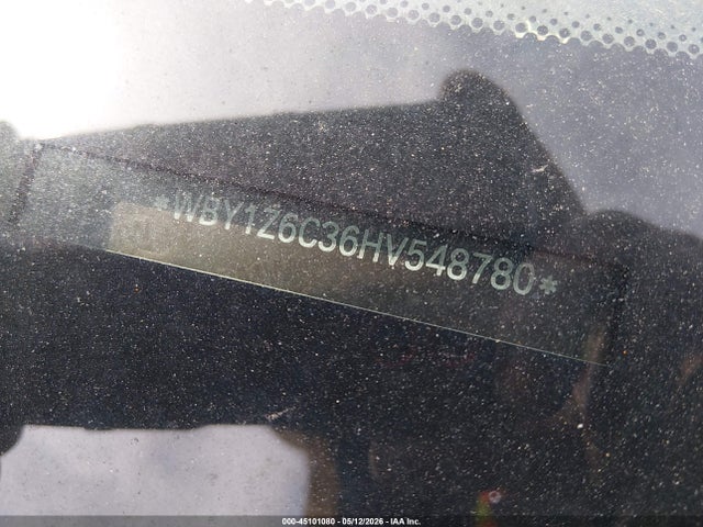 Продаж на аукціоні авто 2017 Bmw I3 94 Ah, vin: WBY1Z6C36HV548780, номер лоту: 45101080