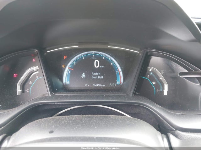 Aukcja sprzedaży 2019 Honda Civic Lx, vin: 2HGFC2F60KH604446, numer aukcji: 45101111