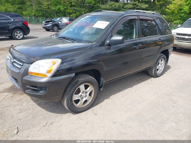 2007 Kia Sportage Lx მანქანა იყიდება აუქციონზე, vin: KNDJF724677422318, აუქციონის ნომერი: 45101120