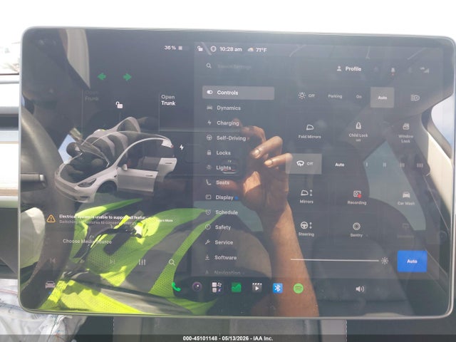 45101148 :رقم المزاد ، 7SAYGDEF3NF379669 vin ، 2022 Tesla Model Y Performance Dual Motor All-wheel Drive مزاد بيع