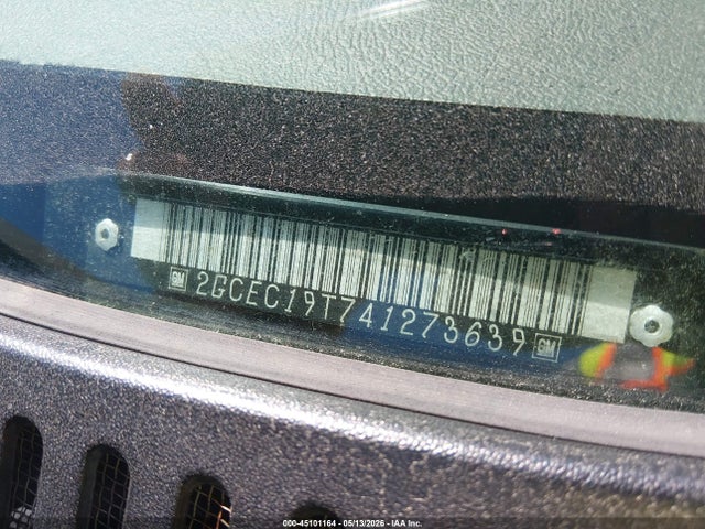 45101164 :رقم المزاد ، 2GCEC19T741273639 vin ، 2004 Chevrolet Silverado 1500 Ls مزاد بيع