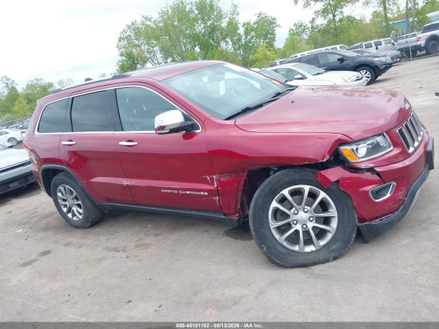 Продажа на аукционе авто 2015 Jeep Grand Cherokee Limited, vin: 1C4RJFBG1FC625418, номер лота: 45101182