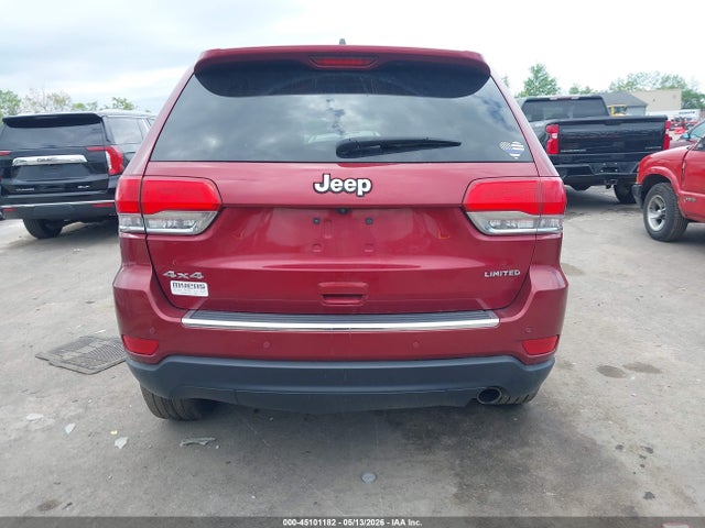 Продажа на аукционе авто 2015 Jeep Grand Cherokee Limited, vin: 1C4RJFBG1FC625418, номер лота: 45101182