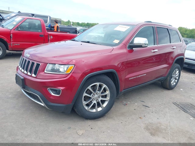 Продажа на аукционе авто 2015 Jeep Grand Cherokee Limited, vin: 1C4RJFBG1FC625418, номер лота: 45101182