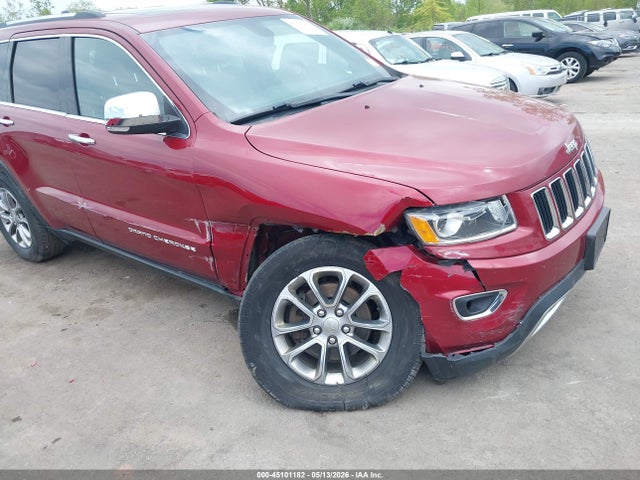Продажа на аукционе авто 2015 Jeep Grand Cherokee Limited, vin: 1C4RJFBG1FC625418, номер лота: 45101182