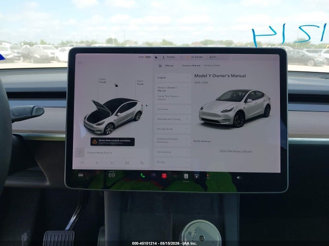 45101214 :رقم المزاد ، 5YJYGDEE7MF287421 vin ، 2021 Tesla Model Y Long Range Dual Motor All-wheel Drive مزاد بيع