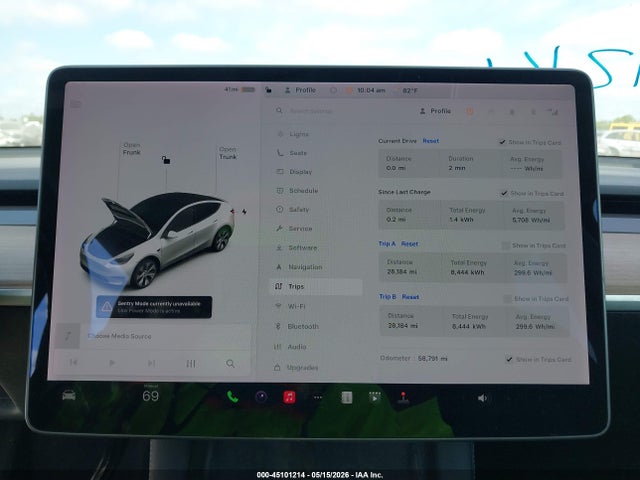 45101214 :رقم المزاد ، 5YJYGDEE7MF287421 vin ، 2021 Tesla Model Y Long Range Dual Motor All-wheel Drive مزاد بيع