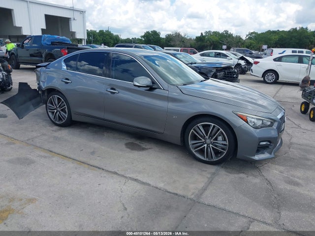 45101264 :رقم المزاد ، JN1BV7AP0FM353065 vin ، 2015 Infiniti Q50 Sport مزاد بيع