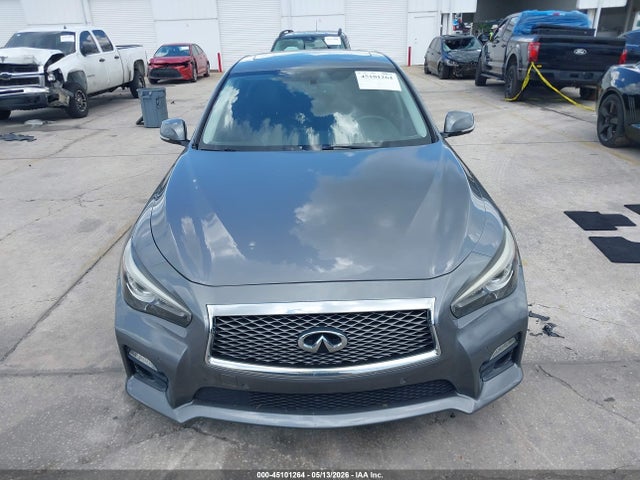 45101264 :رقم المزاد ، JN1BV7AP0FM353065 vin ، 2015 Infiniti Q50 Sport مزاد بيع