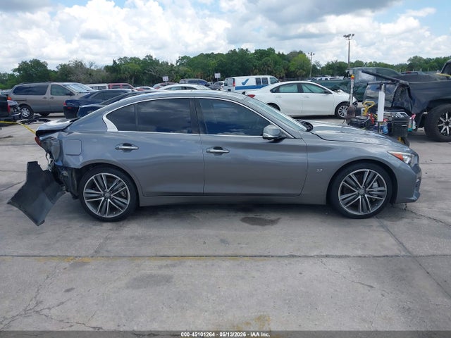 45101264 :رقم المزاد ، JN1BV7AP0FM353065 vin ، 2015 Infiniti Q50 Sport مزاد بيع