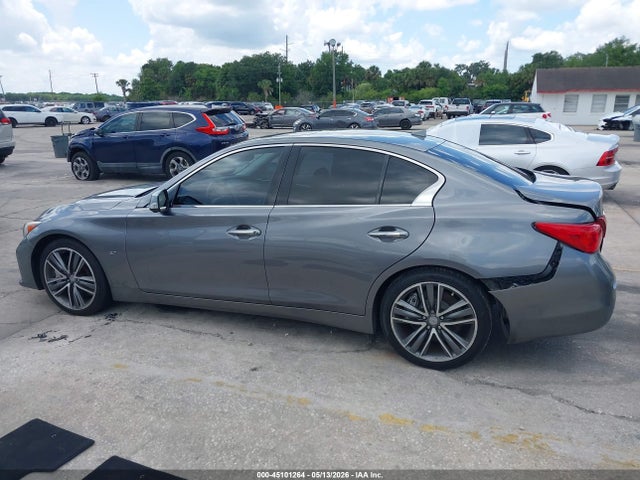45101264 :رقم المزاد ، JN1BV7AP0FM353065 vin ، 2015 Infiniti Q50 Sport مزاد بيع
