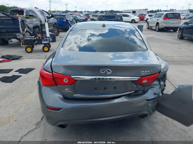 45101264 :رقم المزاد ، JN1BV7AP0FM353065 vin ، 2015 Infiniti Q50 Sport مزاد بيع