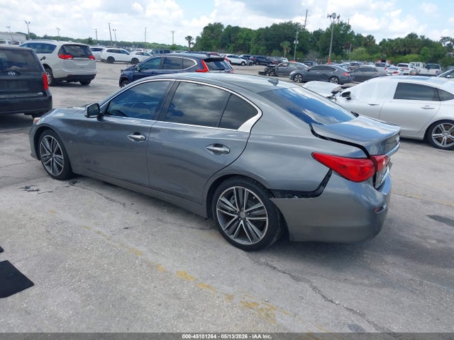 45101264 :رقم المزاد ، JN1BV7AP0FM353065 vin ، 2015 Infiniti Q50 Sport مزاد بيع