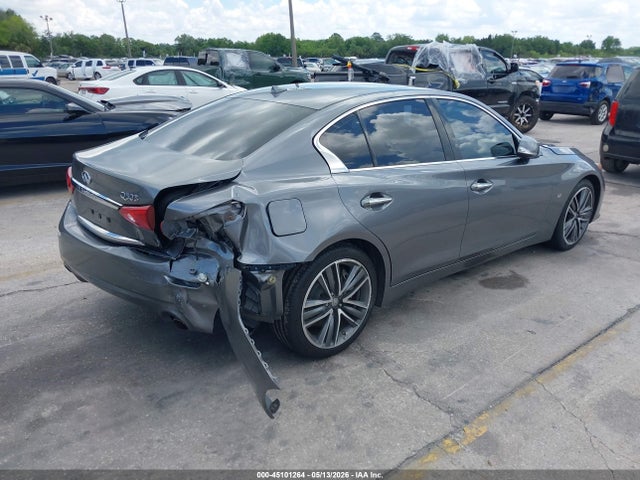 45101264 :رقم المزاد ، JN1BV7AP0FM353065 vin ، 2015 Infiniti Q50 Sport مزاد بيع