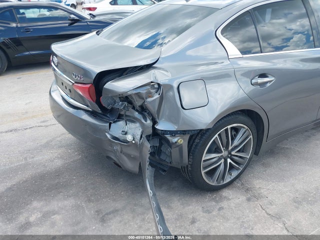 45101264 :رقم المزاد ، JN1BV7AP0FM353065 vin ، 2015 Infiniti Q50 Sport مزاد بيع