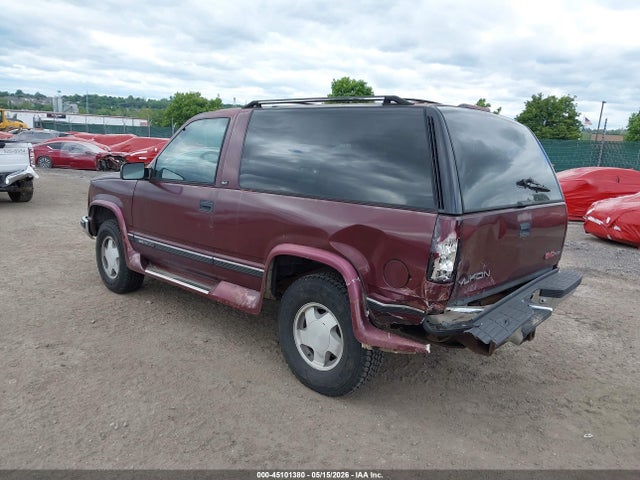 1995 Gmc Yukon მანქანა იყიდება აუქციონზე, vin: 1GKEK18K6SJ701817, აუქციონის ნომერი: 45101380