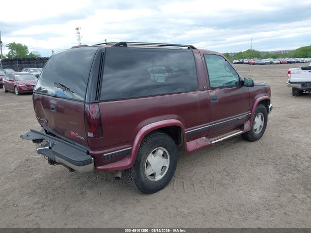 1995 Gmc Yukon მანქანა იყიდება აუქციონზე, vin: 1GKEK18K6SJ701817, აუქციონის ნომერი: 45101380