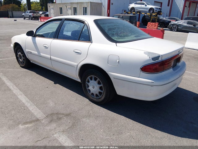 45101389 :رقم المزاد ، 2G4WS52J211254740 vin ، 2001 Buick Century Custom مزاد بيع